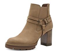 Tamaris Women Ankle Boots, Ladies Ankle Boots,TOUCHit-Footbed,Low Boots,Half Boots,Bootie,Ankle high,Zipper,Camel,38 EU
