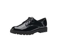 Tamaris Women's Lace-up Low Shoe 1-23605-41 Narrow Black Rose Met 6.5 UK