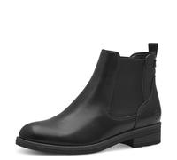 Tamaris Women Chelsea Boots, Ladies Ankle Boots,TOUCHit-Footbed,Low Boots,Half Boots,Bootie,Slip Boot,Flat,Black,40 EU