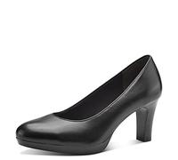Tamaris Women Classic Court Shoes, Ladies Court Shoes,TOUCHit-Footbed,Noble,Comfortable,Business Shoe,Court-Shoe,Office Pump,Black,37 EU