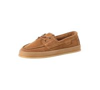 Tamaris Samina Deck Tan Suede Womens loafers 23615-46-305 in a Plain Suede Leather in Size 41
