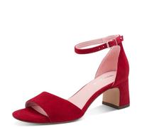 Tamaris Women’s sandal with stiletto heel red 5 UK
