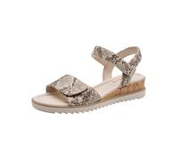 Tamaris Women’s sandal with wedge heel beige 4 UK
