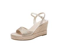 Tamaris Women’s sandal with wedge heel gray 5 UK