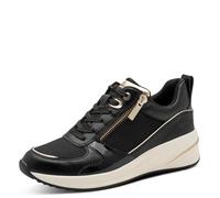 Tamaris Women Sneaker Low | 1-23754-45 - Lace-up, Easy In, Removable Footbed, Wedge Heel 5 cm