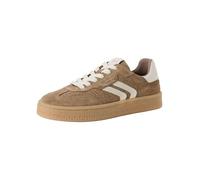 Tamaris Women Sneaker Low Leather beige 5.5 UK