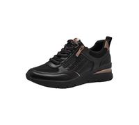 Tamaris Women's 1-23721-42 Sneaker, 096 Black Copper, 3.5 UK