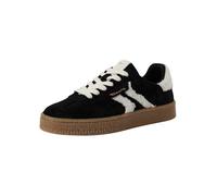 Tamaris Women's 1-23723-44 Sneaker, Black Fur, 6.5 UK