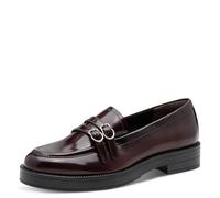 Tamaris Women's 1-24348-45 Loafer, Merlot, 4 UK