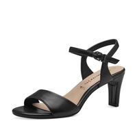 Tamaris Women's 1-28008-42 Heeled Sandal, Black Matte, 4 UK