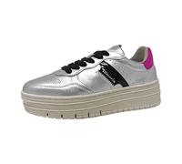 Tamaris Women's 1-23773-43 Sneaker, Silver Comb, 5 UK