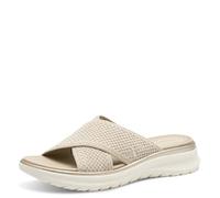 Tamaris Women's 8-87104-44 Mule, Beige/Gold, 3.5 UK