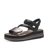 Tamaris Comfort Women’s Boots with Removable Footbed, Water-Repellent, Black Nappa, UK Size 8