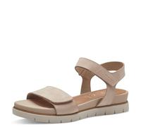 TAMARIS Women's 8-88710-42 Wedge Sandal, Beige Nubuk, 6.5 UK
