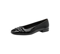 Tamaris Women's Ballerina 1-22163-45 Ballet Flats, Black, 39 EU, Black, 7 UK