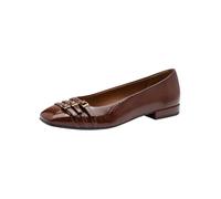 Tamaris Women's Damen Ballerina 1-22163-45 Ballet Flat, Cognac, 3.5 UK