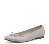 Tamaris Women's ballerina flat metallic 4 UK
