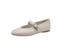 Tamaris Women's ballerina with strap flat beige 5 UK