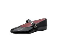 Tamaris Women's ballerina with strap flat black 5 UK