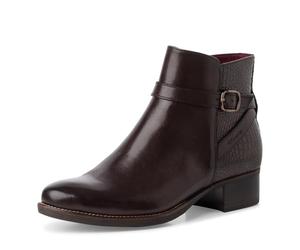 Tamaris Women's Block Heel Ankle Boots, mocha, 3.5 UK