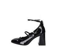 Tamaris Women's Block Heel Court Shoes, Black, 5 UK