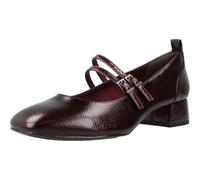 Tamaris Women's Block Heel Court Shoes, Red (Merlot Comb), 38