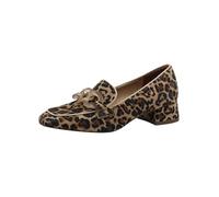 Tamaris Women's Block Heel Slipper, Leopard, 5 UK