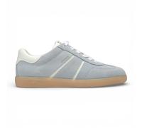 Tamaris Women's Blue White Leather Trainers Sneaker Shoes - Light-Blue - UK 6 | EU 39 | US 7.5