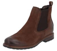 Tamaris Women's Chelsea Boot, Cognac Emboss, 6 UK