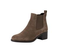 Tamaris Women's Chelsea Flat, Taupe Suede, 39 EU