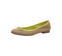 Tamaris Women's Classic Ballet Flats, Women's Flats, Touch-it Footbed, Beige, 5 UK