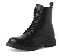 Tamaris Women Combat Boots, Ladies Ankle Boots,Removable Insole,Warm Lined,Boots,Half Boots,Booties,lace-up Boots,Black,41 EU