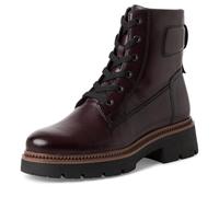 Tamaris Women's Combat Boots, Women's Ankle Boots, bordeaux, 7.5 UK