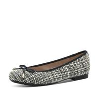 Tamaris Women's Comfort Damen Bequem Ballet Flat, Black, 9 UK
