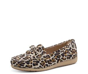 Tamaris Womens Comfort Damen Moccassin 8-84600-44 Moccasin, Beige Leo, 7.5 UK