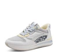 Tamaris Women's Comfort Damen Sneaker Low 8-83737-46, White Blue, 7.5 UK