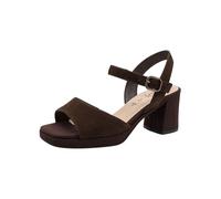 Tamaris Women's Comfort Heel Sandals with Heel, Mocha Suede, 6.5 UK