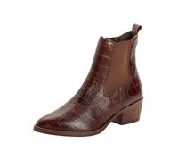 Tamaris Women's Damen 1-25706-45 Chelsea Boot, Brown Struct, 6 UK