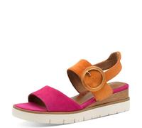 Tamaris Women's Damen 1-28206-42 Wedge Sandal, Fuxia Orange, 6 UK
