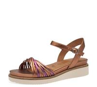 Tamaris Women's Damen 1-28218-44 Wedge Sandal, Copper Comb, 4 UK