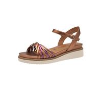 Tamaris Women's Damen 1-28218-44 Wedge Sandal, Copper Comb, 7.5 UK