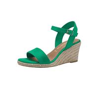 Tamaris Women's Damen 1-28300-42 Wedge Sandal, Green, 8 UK