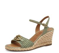 Tamaris Women's Damen 1-28339-44 Wedge Sandal, Green Sage, 6 UK