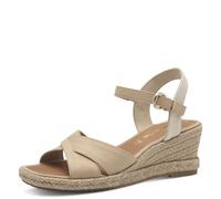 Tamaris Women's Damen 1-28367-42 Wedge Sandal, tan, 6 UK