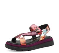 Tamaris Women's Damen 1-28703-44 Wedge Sandal, Dark Pink Comb, 4 UK