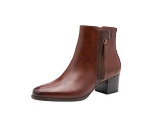 Tamaris Women's Damen Boot Heel 1-25367-45 Ankle, Muscat, 3.5 UK