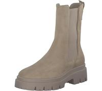 Tamaris Women's Damen Chelsea 1-25992-41 Boot, Beige Suede, 7.5 UK