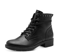 Tamaris Women's Damen Lace Boot Flat 1-25133-45 Ankle, Black, 3.5 UK