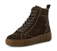 Tamaris Women's Damen Lace Boot Flat 1-25205-45 Ankle, Olive, 6 UK