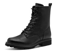 Tamaris Tulisa Black Womens Biker Boots 25215-45-001 in a Plain Man-made in Size 37